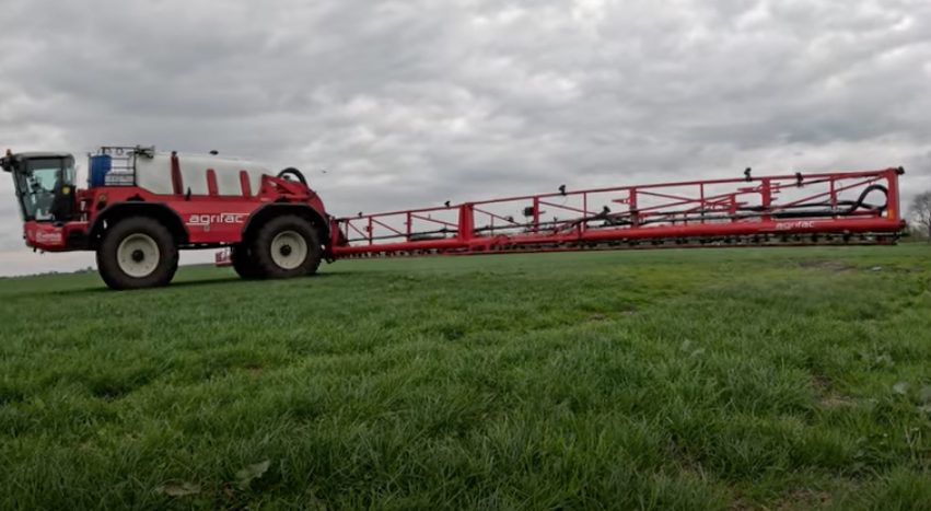 Controlling weed in grassland using sensors